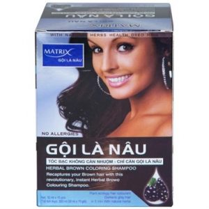 Smart Pharma - Gội là nâu Matrix (10 gói x 30ml) 2 Smart Pharma - Goi La Nau Matrix2