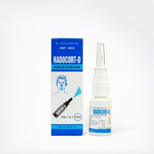 Thuốc xịt Hadocort-D Hà Tây điều trị các bệnh viêm mũi, viêm xoang