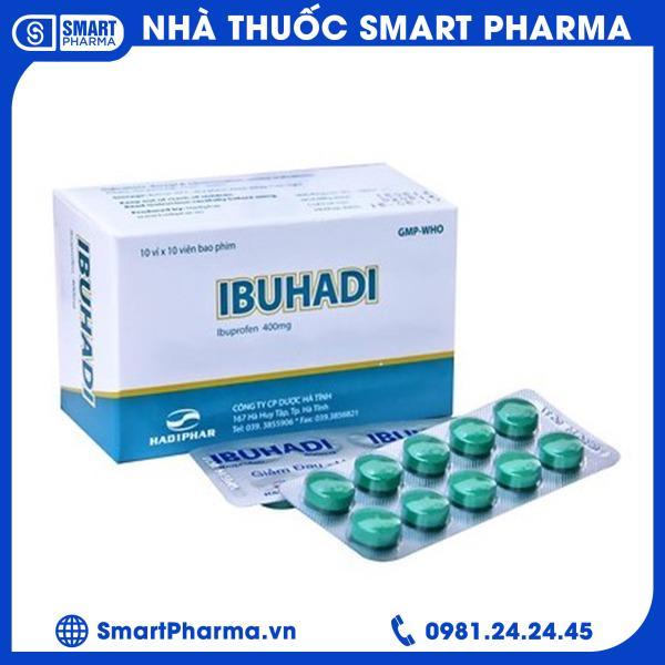 IbuhadiThuốc giảm đau, kháng viêm Ibuhadi 400mg Hadiphar Thuốc giảm đau, kháng viêm Ibuhadi 400mg Hadiphar