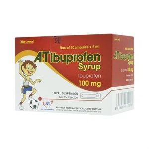 Smart Pharma - Siro A.T Ibuprofen 100mg giảm đau, kháng viêm, hạ sốt 2 Smart Pharma - Ibuprofen1