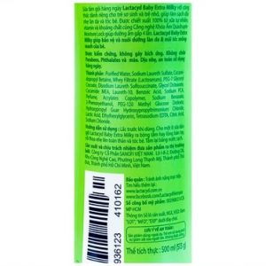 Smart Pharma - Sữa tắm gội Body And Hair Wash Lactacyd Baby Extra Milky 500ml 3 Smart Pharma - Lactacyd Baby Extra Milky1