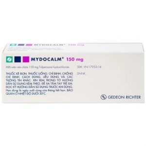 Smart Pharma - Viên nén Mydocalm 150 Gedeon điều trị sự tăng trương lực cơ xương 3 Smart Pharma - Mydocalm1