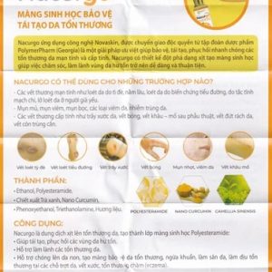 Smart Pharma - Dung dịch xịt Nacurgo bảo vệ, tái tạo da tổn thương( 12ml) 1 Smart Pharma - Nacurgo4