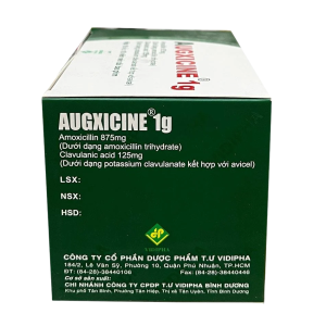Smart Pharma - Thuốc Augxicine 1g Vidipha điều trị nhiễm khuẩn (10 vỉ x 10 viên) 4 Smart Pharma - Nha thuoc Smart Pharma 12