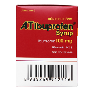 Smart Pharma - Thuốc A.T Ibuprofen 100mg An Thiên giảm đau, kháng viêm, hạ sốt (30 ống x 5ml) 3 Smart Pharma - Nha thuoc Smart Pharma 2026 10 20T163653.557