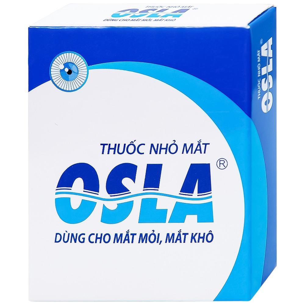 Osla 15ml 1 Thuốc nhỏ mắt Osla Merap Group dùng cho mắt mỏi, mắt khô, ngứa mắt, khô rát mắt