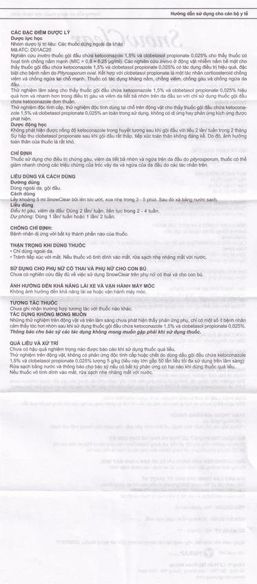 Snowclear2 Smart Pharma - Snowclear2