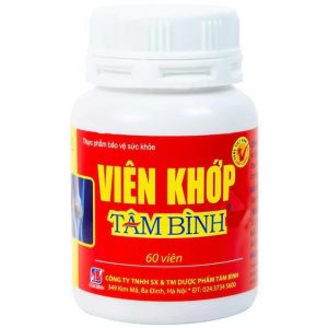 Smart Pharma - Viên khớp Tâm Bình hỗ trợ giảm các triệu chứng của thoái hóa khớp, viêm khớp 2 Smart Pharma - Vien khop Tam Binh 3
