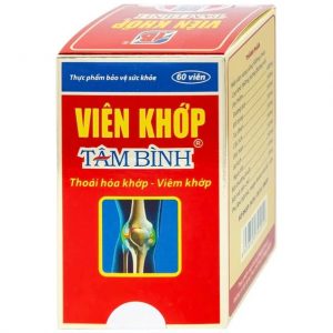 Smart Pharma - Viên khớp Tâm Bình hỗ trợ giảm các triệu chứng của thoái hóa khớp, viêm khớp 1 Smart Pharma - Vien khop Tam Binh2