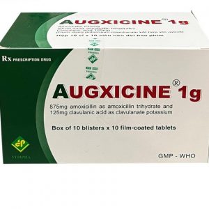 Smart Pharma - Thuốc Augxicine 1g Vidipha - Điều trị nhiễm khuẩn 1 Smart Pharma - augxicine 1g h10vi10vn vdp v1g