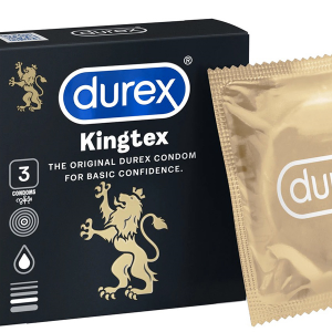 Bao cao su Durex Kingtex ôm sát, vừa vặn 49mm