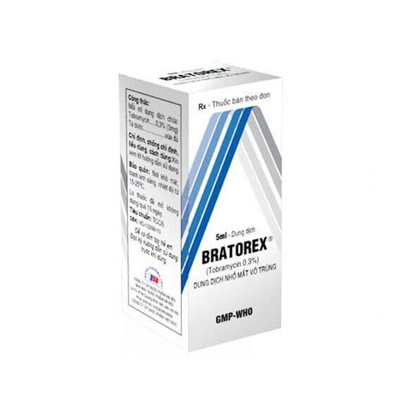 bratorex-7040 Thuốc Bratorex - Điều trị các bệnh nhiễm khuẩn mắt