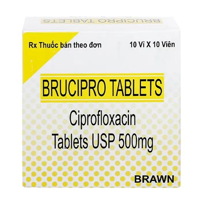 brucipro-tablets-500mg-brawn-10 Thuốc Brucipro Tablets 500mg