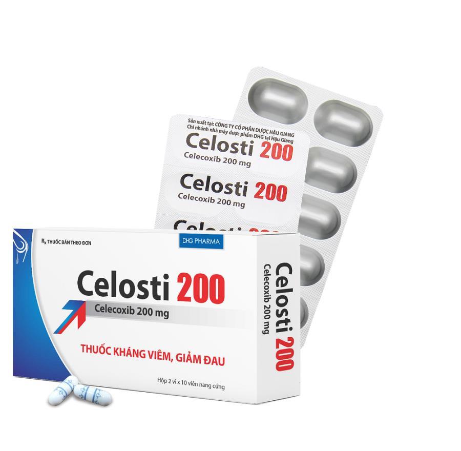celosti-200 Celosti 200 DHG điều trị thoái hóa khớp, viêm khớp dạng thấp