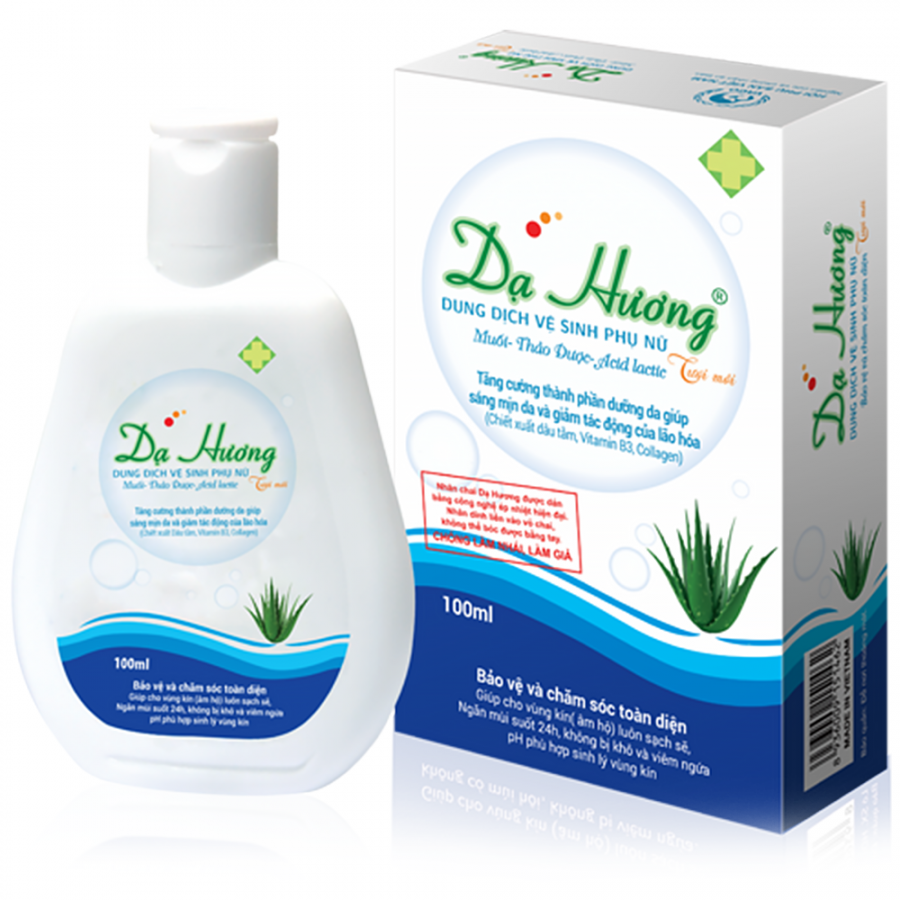 Dung dịch vệ sinh phụ nữ Dạ Hương 100ml - Hoa Linh