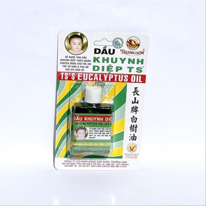 dau-khuynh-diep-truong-son Dầu Khuynh Diệp Trường Sơn điều trị cảm, ho, nhức đầu