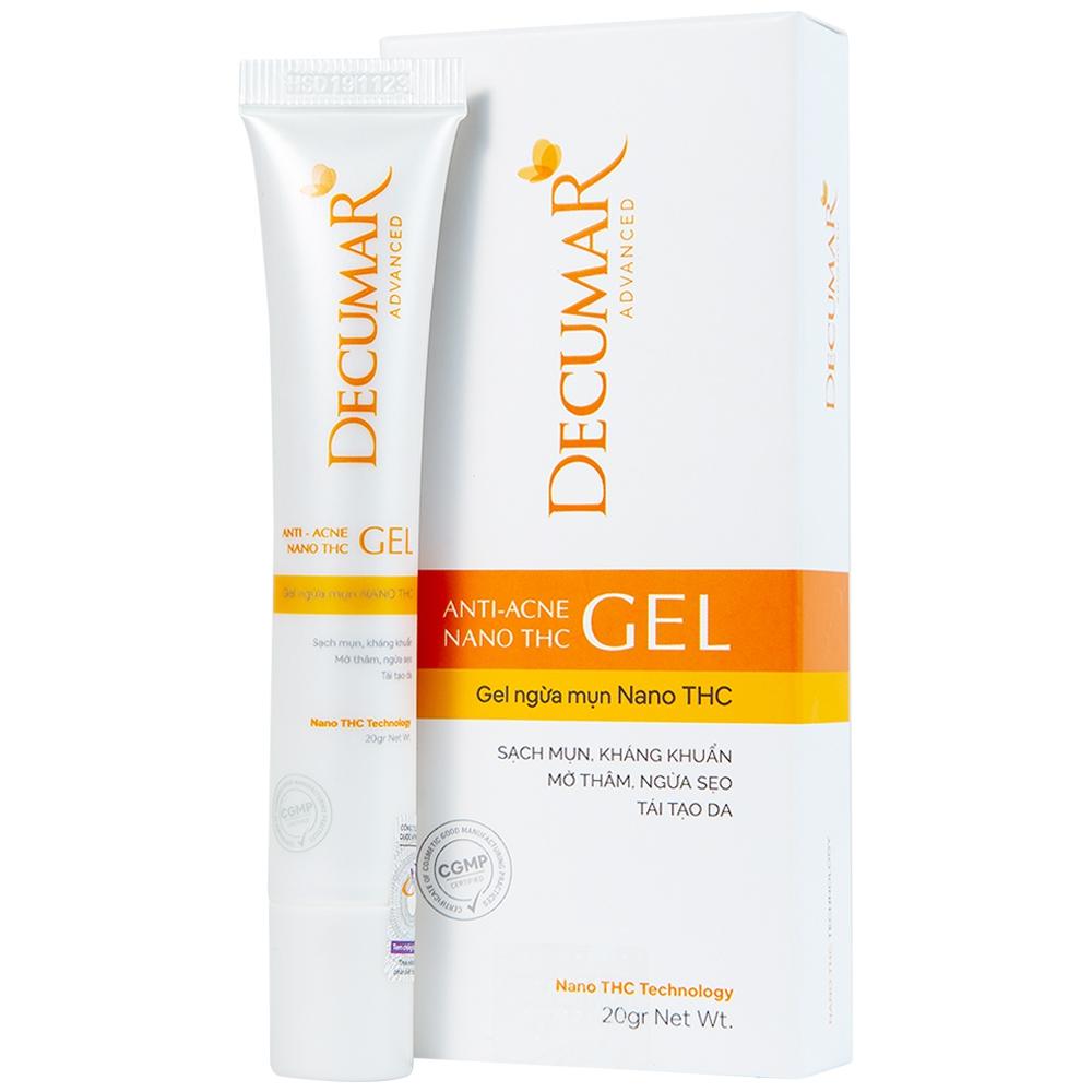 decumar-gel-20g Decumar Gel 20g làm mờ các vết sẹo, vết thâm do mụn