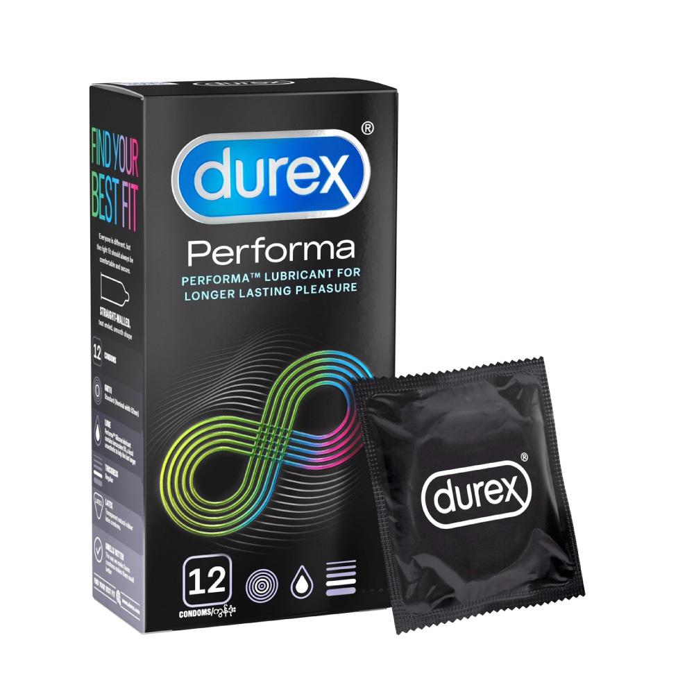 durex-performa-12-cai Bao cao su Durex Performa 12 cái kéo dài "cuộc yêu"