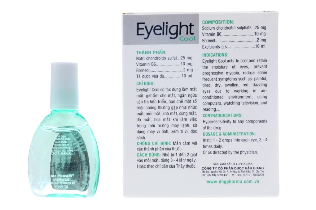 eyelight-cool-10ml-3 Thuốc nhỏ mắt Eyelight Cool DHG làm mát, giữ ẩm mắt, ngắn ngừa cận thị tiến triển (10ml)