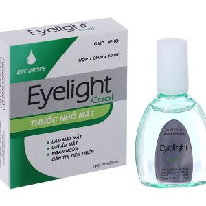 Smart Pharma - Thuốc nhỏ mắt Eyelight Cool DHG làm mát, giữ ẩm mắt, ngắn ngừa cận thị tiến triển 2 Smart Pharma - eyelight cool 10ml hinh 2