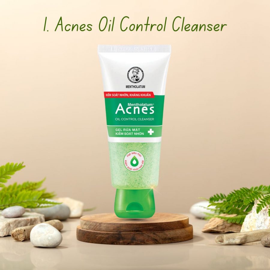 Gel rửa mặt kiểm soát nhờn Acnes Oil Control Cleanser 100g