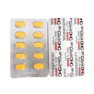 Smart Pharma - Thuốc GliritDHG 500mg/5mg điều trị tiểu đường tuýp 2 (3 vỉ x 10 viên) 2 Smart Pharma - glirit 500 5 2