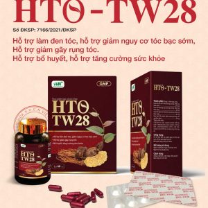 Smart Pharma - HTO TW28, hỗ trợ giảm nguy cơ tóc bạc sớm, giảm gãy rụng tóc 1 Smart Pharma - hto tw28 to roi