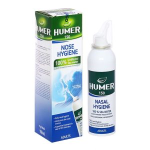 Dung dịch xịt mũi Humer người lớn 150ml Nose Hygiene Urgo