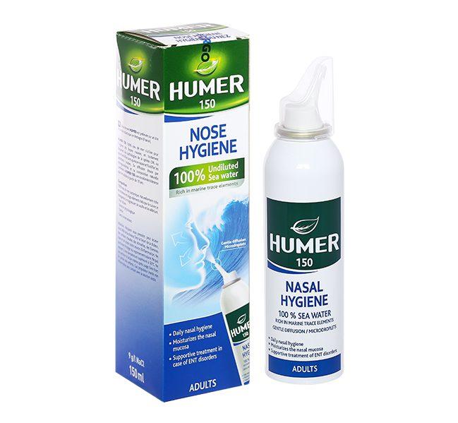 humer-nguoi-lon-150ml Dung dịch xịt mũi Humer người lớn 150ml Nose Hygiene Urgo