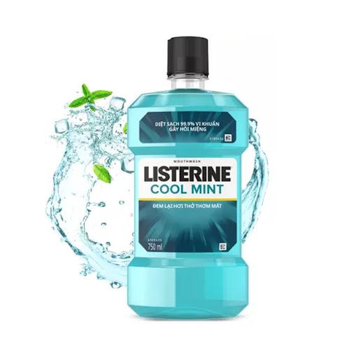 listerine-cool-mint-750ml-1 Nước súc miệng Listerine Cool Mint 750ml