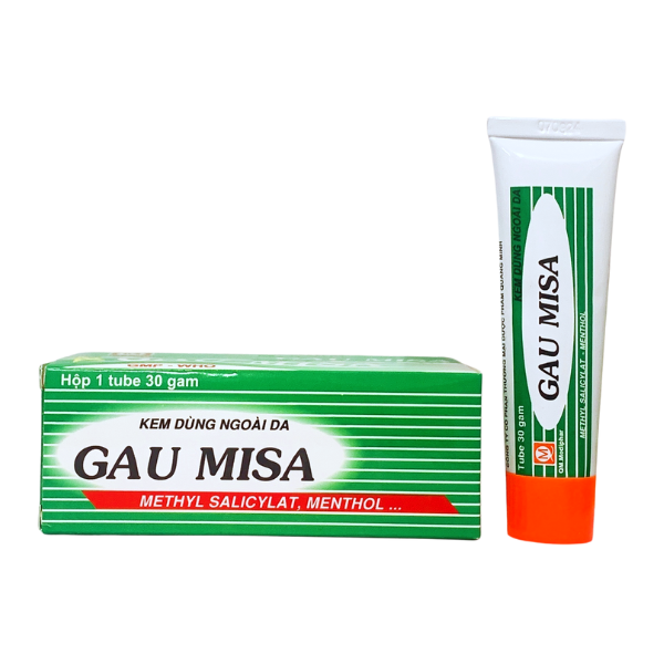 misa Gấu Misa - Tuýp kem 30g điều trị mỏi cơ, bong gân