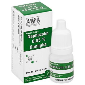 Thuốc nhỏ mũi Naphazolin 0.05% Danapha