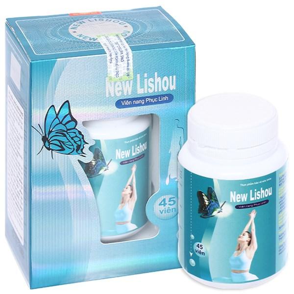 new-lishou Viên nang Phục Linh New Lishou hỗ trợ giảm cân