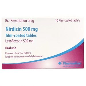 Thuốc Nirdicin 500mg Pharmathen điều trị viêm phổi, viêm thận - bể thận, viêm tuyến tiền liệt