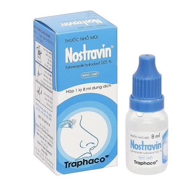 nostravin-0-05-tri-ngat-mui-viem Dung dịch nhỏ mũi Nostravin 0.05% giảm triệu chứng ngạt mũi, viêm mũi