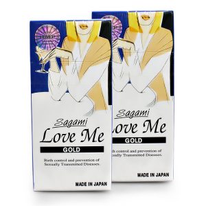 Bao cao su Sagami Love Me Gold - Nhật Bản