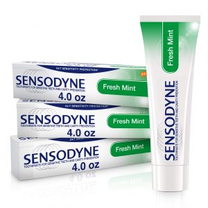 Kem đánh răng Sensodyne Fresh Mint bạc hà the mát tuýp 100g