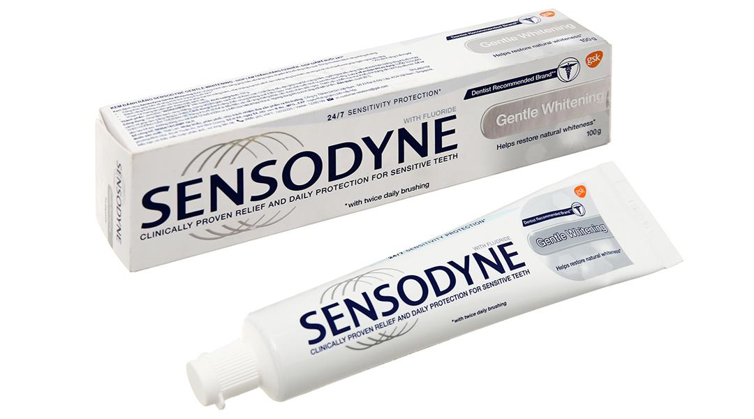 sensodyne-gentle-whitening Sensodyne Gentle Whitening giúp làm trắng răng tự nhiên