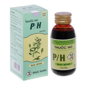 Thuốc ho siro P/H chai 100ml nhuận phế trị ho, tiêu đàm