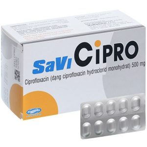 Smart Pharma - thuoc khang sinh savi cipro 500m