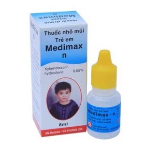 Dung dịch nhỏ mũi Medimax N 8ml Mebiphar