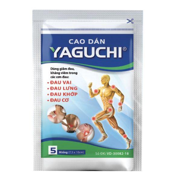 yaguchi-tatra Cao dán Yaguchi Tatra giảm đau vai, đau lưng (5 miếng)