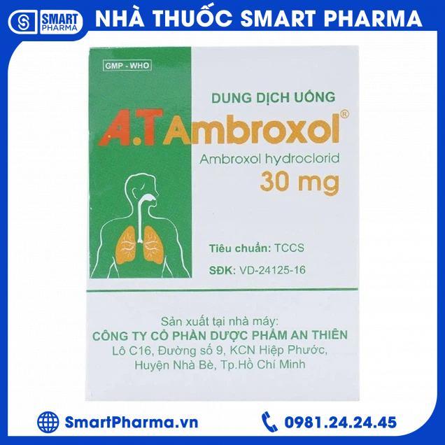 A.T Ambroxol 30mg 2 Smart Pharma - A.T Ambroxol 30mg 2