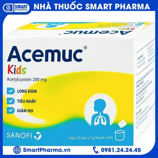 Acemuc Kids 200mg Smart Pharma - Acemuc Kids 200mg