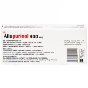 Smart Pharma - Allopurinol 300mg 1