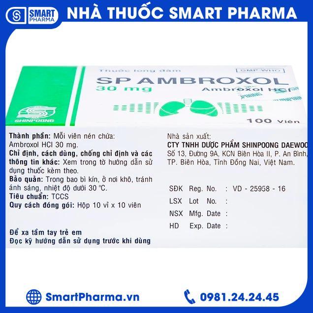 Ambroxol1 Smart Pharma -