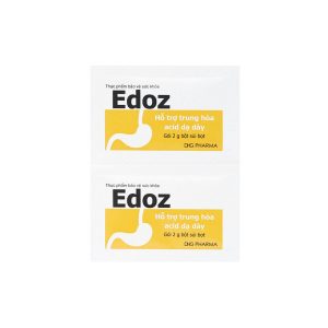 Smart Pharma - Bột sủi bọt Edoz DHG hỗ trợ trung hòa acid dạ dày (24 gói x 2g) 2 Smart Pharma - Bot sui bot Edoz DHG 3