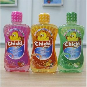 NƯỚC SÚC MIỆNG CHICKI TRẺ EM NEW 250ML