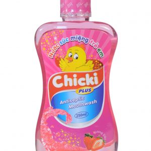 Smart Pharma - Nước súc miệng Chicki trẻ em New 250ml 2 Smart Pharma - Chicki tre em dau e1714645505966