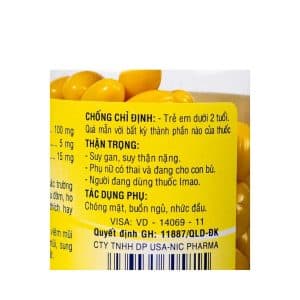 Smart Pharma - Thuốc Coldnic điều trị viêm mũi, dị ứng (100 viên) 2 Smart Pharma - Coldnic 3